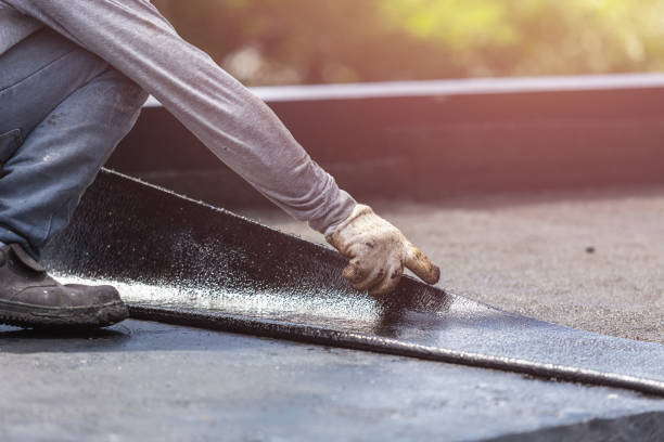 Professional Exterior Waterproofing technician working in Walton, KS